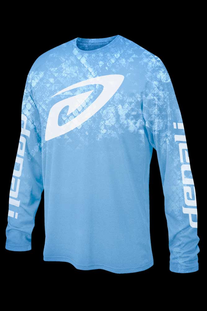 Camisa de camuflaje UV desteñido - Océano