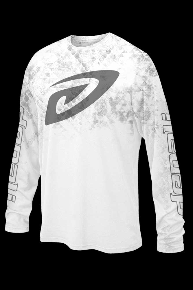 Camisa de camuflaje UV desvanecido - Blanca