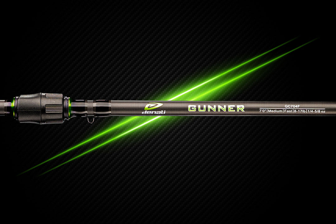 denali fishing pole Gunner Series GS6103M