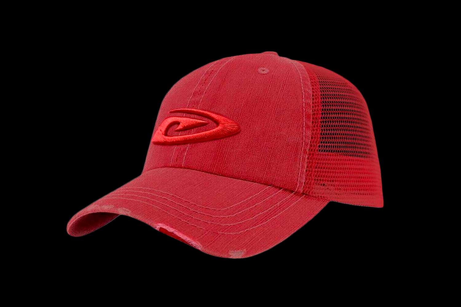 Faded red baseball cap cheap